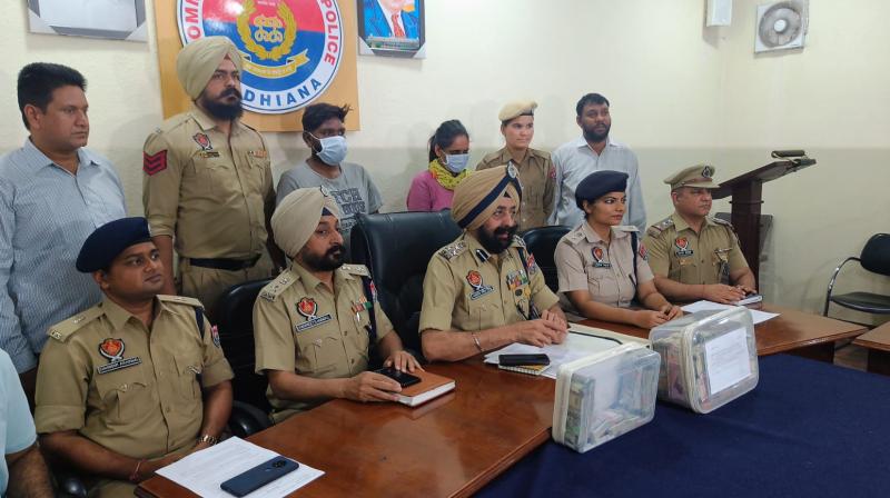 Ludhiana: Police arrested two accused including a woman in money exchanger murder case Ludhiana: Police arrested two accused including a woman in money exchanger murder case