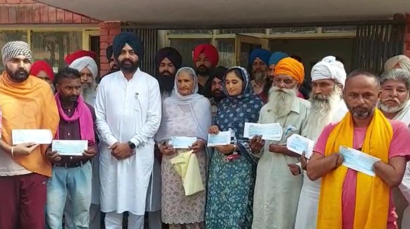 The Punjab government has provided support to disabled persons and widows The Punjab government has provided support to disabled persons and widows