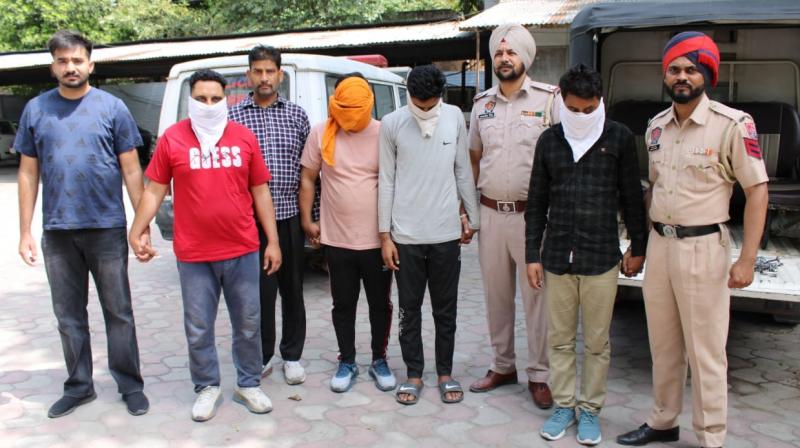 4 members of the inter-state gang arrested with fake currency 4 members of the inter-state gang arrested with fake currency
