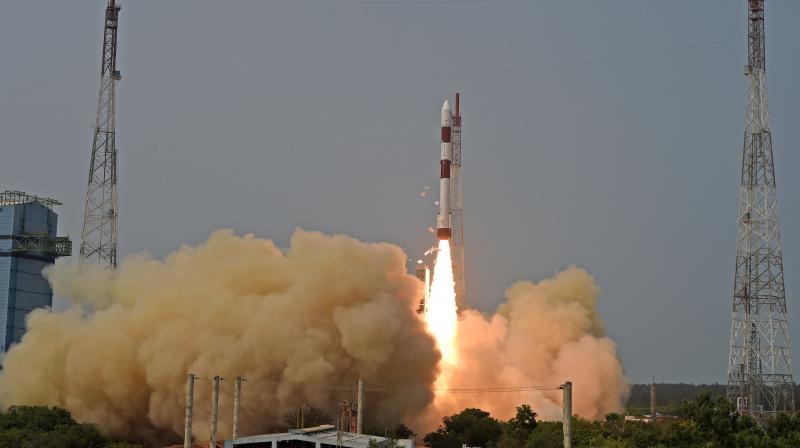 PSLV-C by ISRO. 55 missions successfully launched