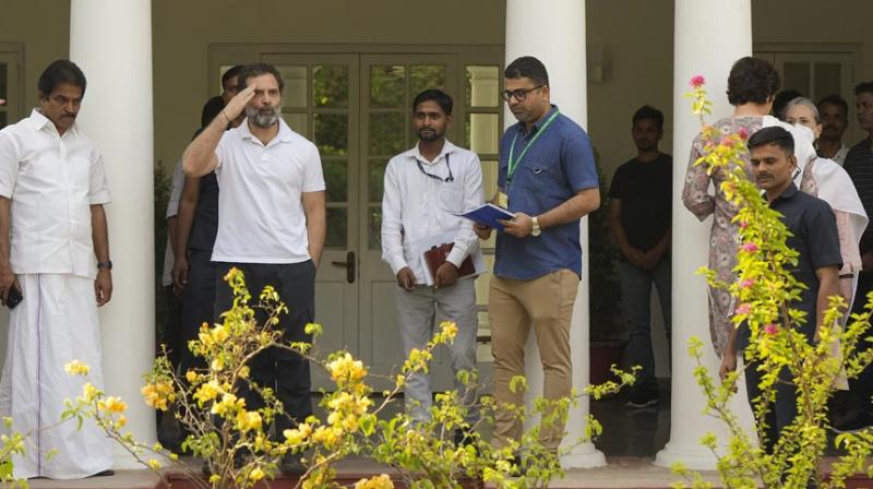 Rahul Gandhi vacated the government bungalow, Congress said - he lives in people's hearts