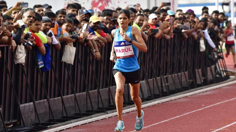 India’s Parul Chaudhary wins 3000m steeplechase gold at New York athletics meet India’s Parul Chaudhary wins 3000m steeplechase gold at New York athletics meet