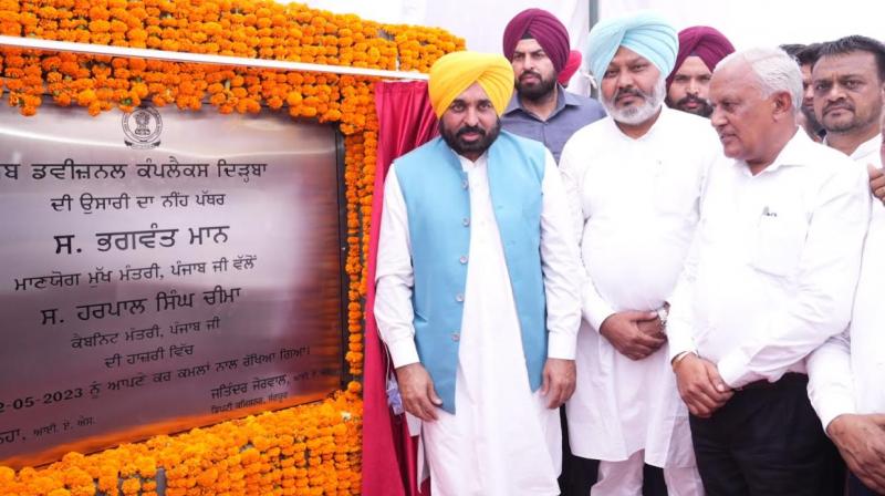 CM LAYS FOUNDATION STONE OF ULTRA MODERN TEHSIL COMPLEXES IN DIRBA AND CHEEMA