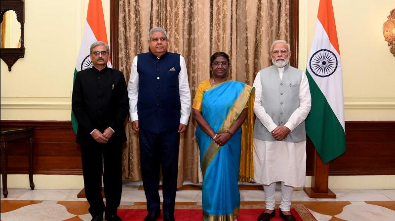 Praveen Kumar Srivastava sworn in as Central Vigilance Commissioner by President Murmu Praveen Kumar Srivastava sworn in as Central Vigilance Commissioner by President Murmu