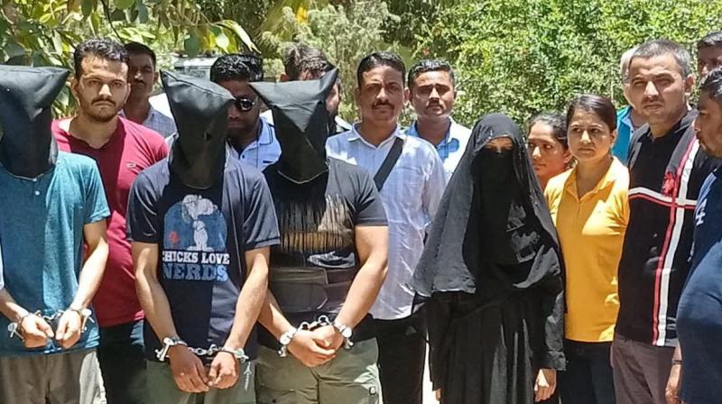 Islamic State module busted in Gujarat's Porbandar, woman among 4 accused held Islamic State module busted in Gujarat's Porbandar, woman among 4 accused held