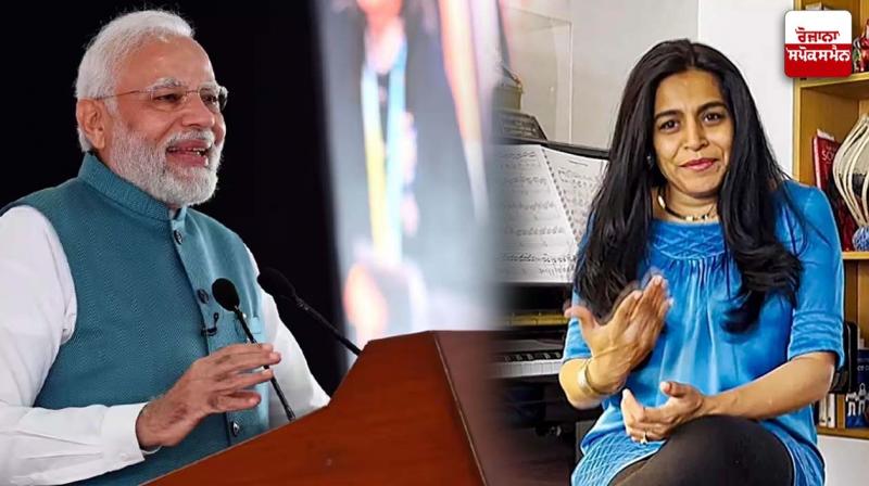 PM Modi joins Grammy-winning singer Falu for a special song on benefits of millets PM Modi joins Grammy-winning singer Falu for a special song on benefits of millets