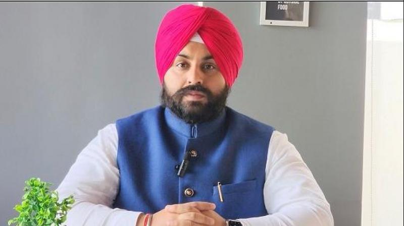 Cabinet Minister Harjot Singh Bains Cabinet Minister Harjot Singh Bains