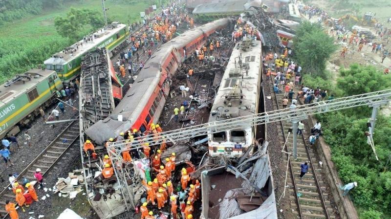 Balasore train accident (file)