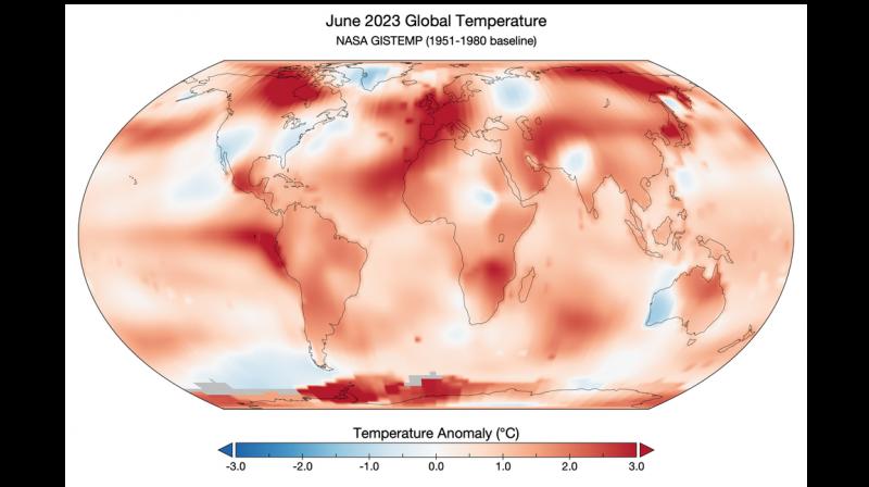 Last month was hottest June ever recorded on Earth: NASA, NOAA Last month was hottest June ever recorded on Earth: NASA, NOAA