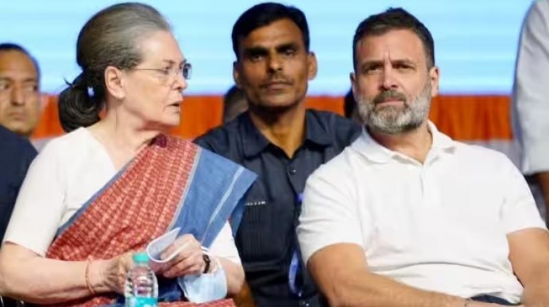 Sonia Gandhi and Rahul Gandhi 
