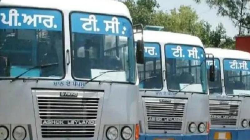  Government buses jammed for 2 hours in Punjab, huge protest among employees regarding the demands