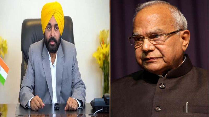 CM Bhagwant Mann and Governor Banwarilal Purohit (File) CM Bhagwant Mann and Governor Banwarilal Purohit (File)