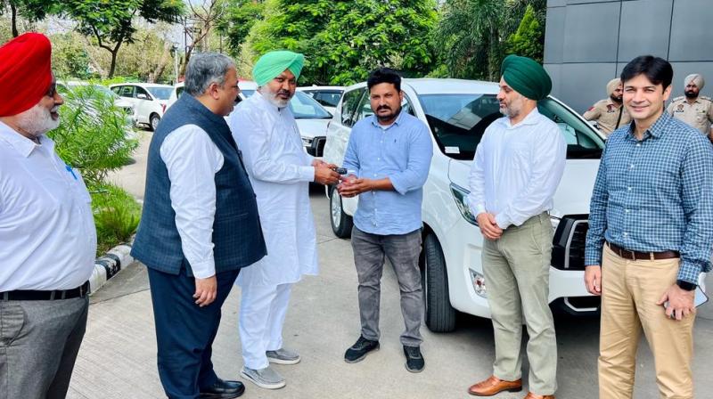 Harpal Cheema Flags off 24 vehicles for SIPU and Excise Enforcement Units Harpal Cheema Flags off 24 vehicles for SIPU and Excise Enforcement Units