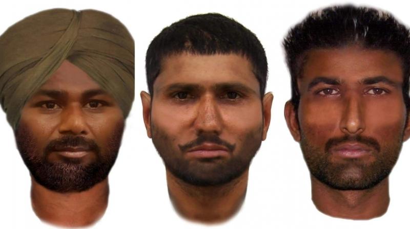 Sketch of the accused Sketch of the accused