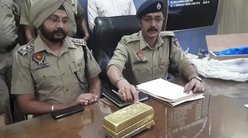 Lalru police seized 26 kg gold