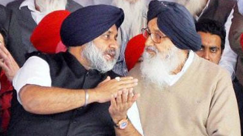 Parkash Singh Badal & Sukhbir Badal Badal