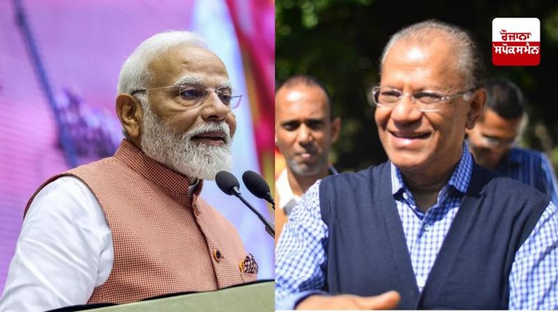 Prime Minister Modi and PM Mauritius Navin Ramgoolam Prime Minister Modi and PM Mauritius Navin Ramgoolam