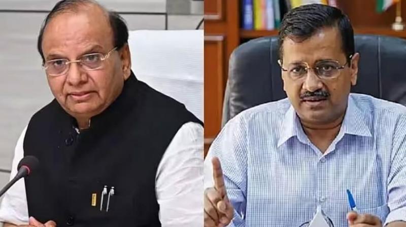 Vinai Kumar Saxena, Arvind Kejriwal Vinai Kumar Saxena, Arvind Kejriwal