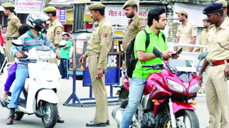 Curfew relief for whole day in Jammu Curfew relief for whole day in Jammu