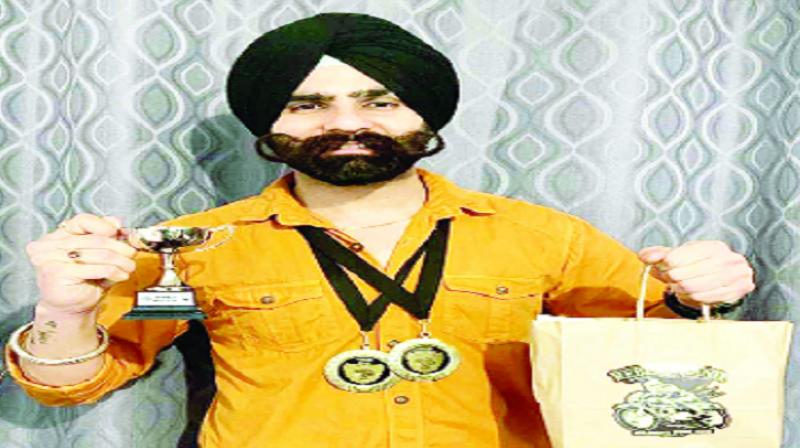 Birender Singh Zaildar won the 'Best Mustache' and 'Best Maintenance' Competition Birender Singh Zaildar won the 'Best Mustache' and 'Best Maintenance' Competition
