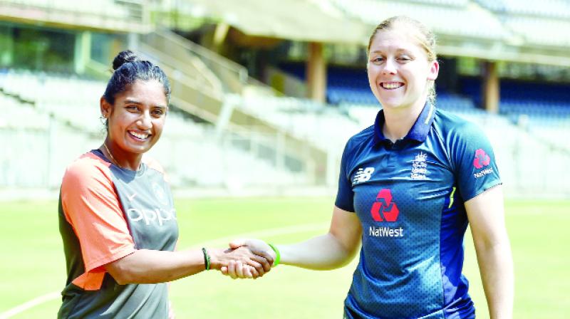 Indian women team to drop pressure against England Indian women team to drop pressure against England