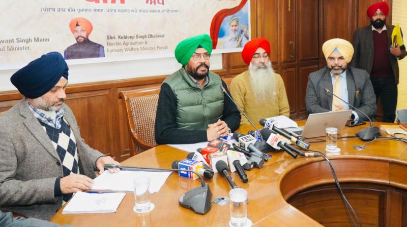 Hon'ble government has formed an 11-member committee of agricultural experts to prepare a new agricultural policy, notification issued: Kuldeep Singh Dhaliwal