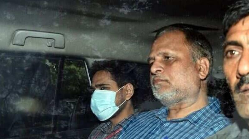 Delhi minister Satyendar Jain sent to 14-day judicial custody in money laundering case Delhi minister Satyendar Jain sent to 14-day judicial custody in money laundering case