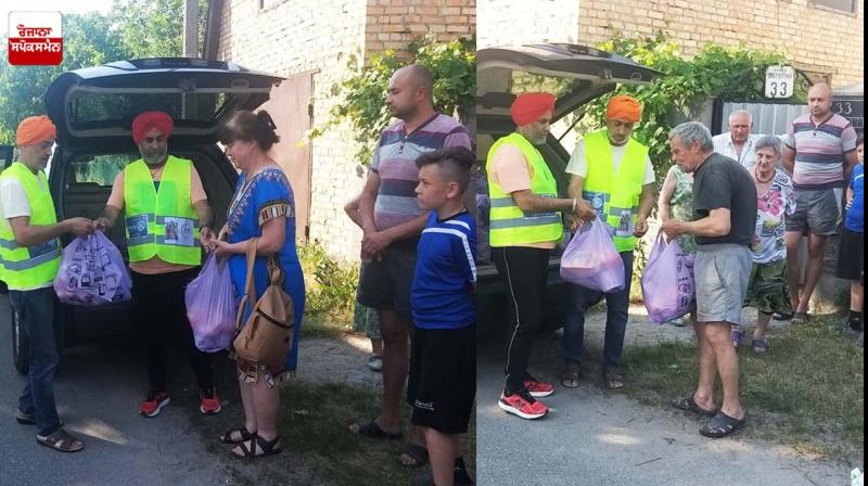 United Sikhs helping needy in ukraine