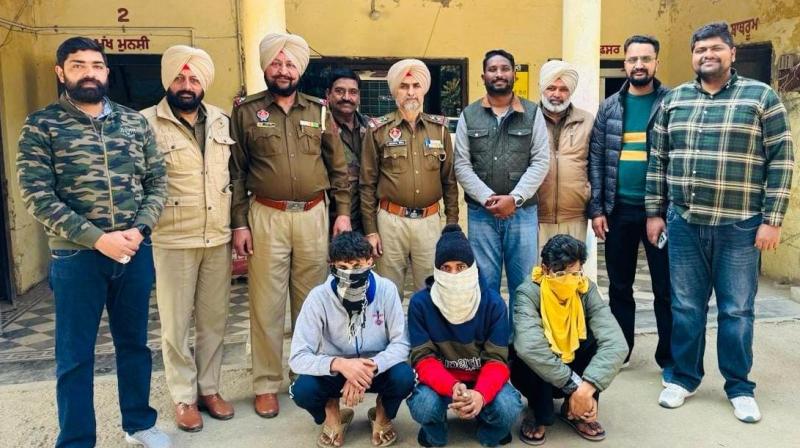 Three accused arrested in murder case Three accused arrested in murder case