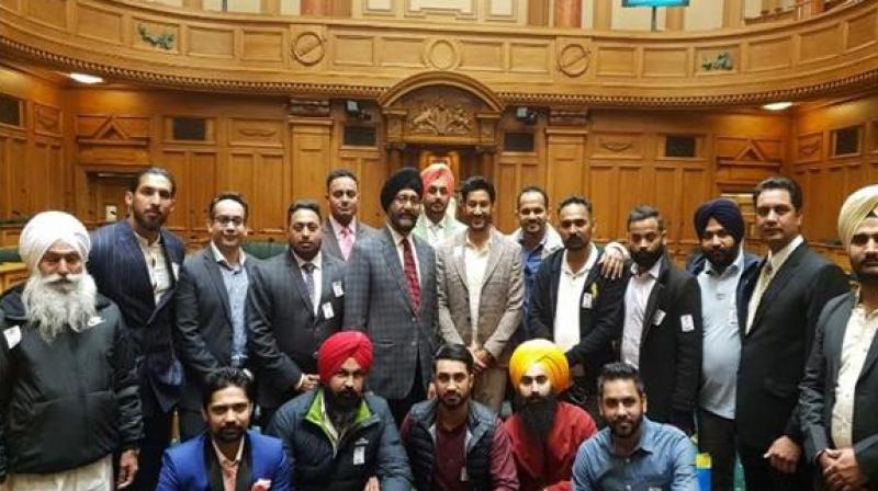 Harbhajan mann was honored in the new zealand parliament