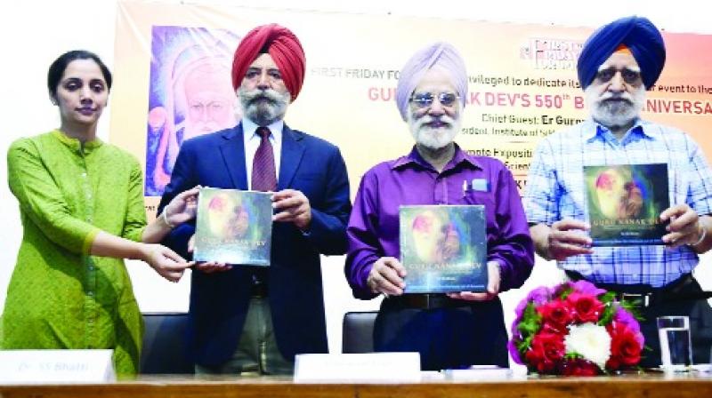 Pr.Bhatti's releasing book, with Prof. Virk and others.