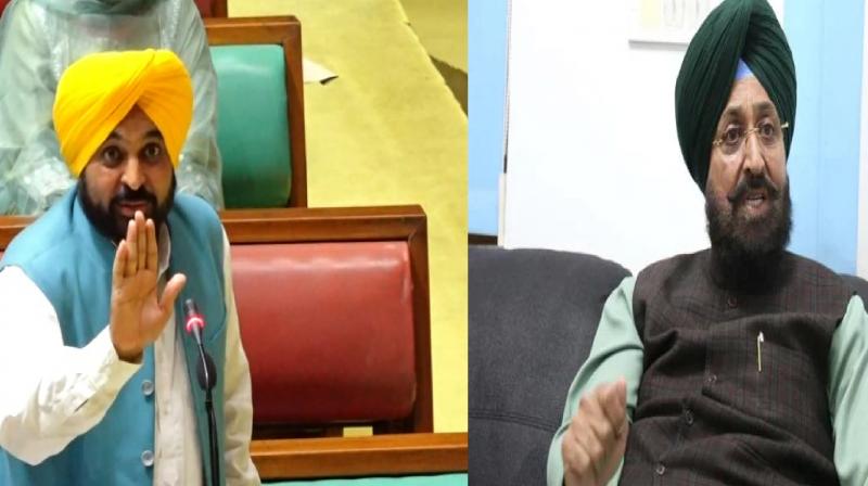 Bhagwant Mann, Partap Bajwa Bhagwant Mann, Partap Bajwa