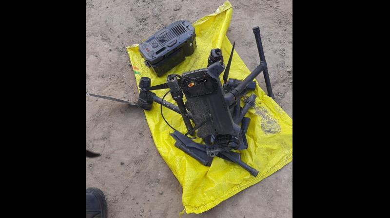 Drone recovered by BSF