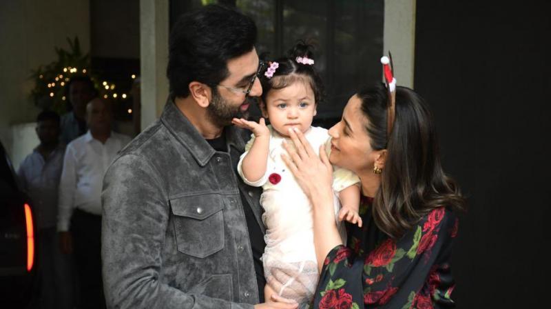 Ranbir Kapoor-Alia Bhatt reveal daughter Raha Kapoor’s face