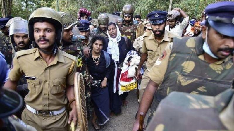 2 Women Below 50 Enter Sabarimala Temple 2 Women Below 50 Enter Sabarimala Temple