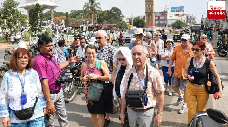 47.8 lakh foreign tourists came to the country from January to June this year 47.8 lakh foreign tourists came to the country from January to June this year
