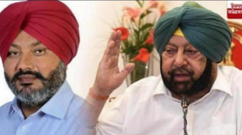 Harpal Cheema and CM punjab Harpal Cheema and CM punjab