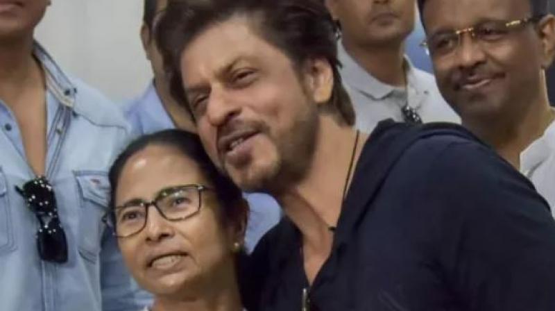  Shahrukh Khan meets Mamta Banerjee