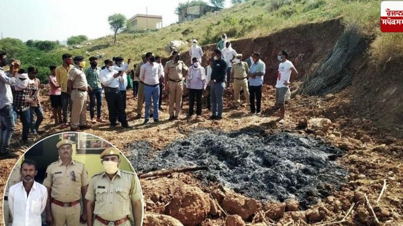 Temple priest fire with petrol