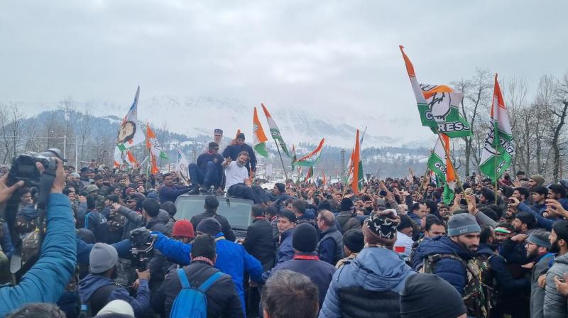 Bharat Jodo Yatra to resume from Jammu and Kashmir Banihal Bharat Jodo Yatra to resume from Jammu and Kashmir Banihal