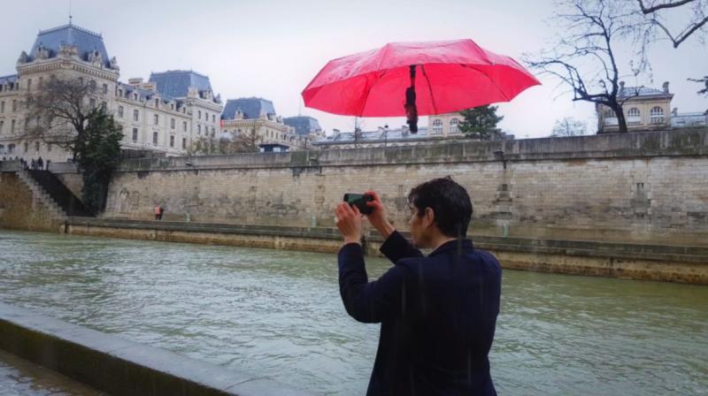 Self Flying Umbrella Self Flying Umbrella