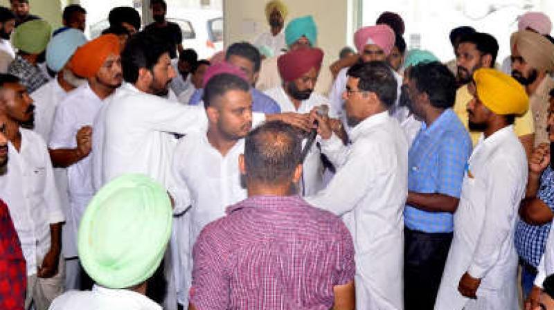 Budhlada Congress Meeting Clash Budhlada Congress Meeting Clash