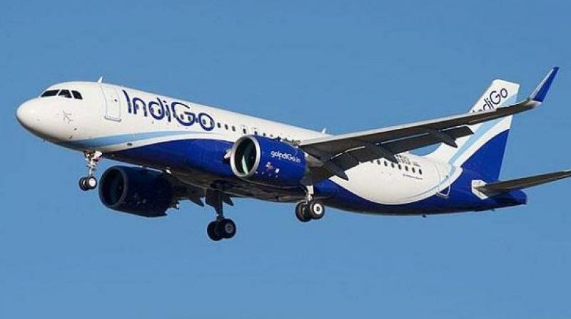 Indigo aircraft going to kolkata returned to ahmedabad