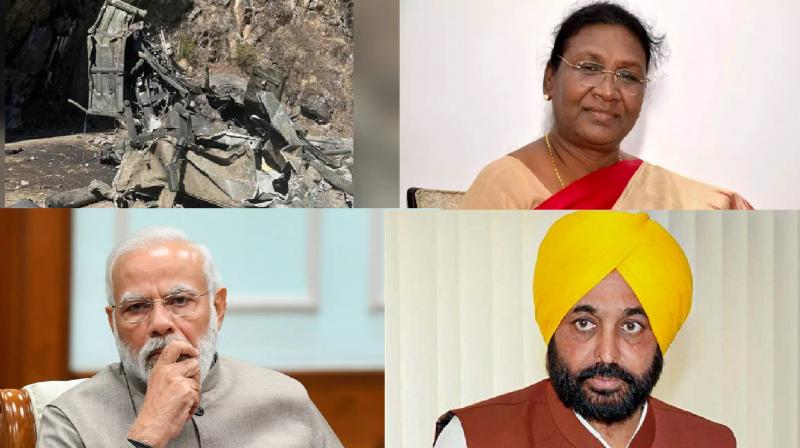 President, PM Modi and Punjab CM expresses grief at death of army personnel in Sikkim President, PM Modi and Punjab CM expresses grief at death of army personnel in Sikkim