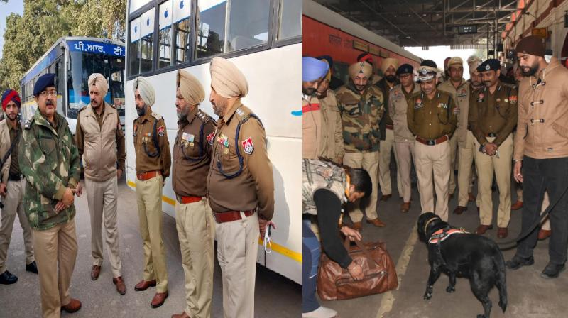 PUNJAB POLICE CONDUCTS STATE-WIDE SPECIAL CHECKING AT BUS STANDS, RAILWAY STATIONS PUNJAB POLICE CONDUCTS STATE-WIDE SPECIAL CHECKING AT BUS STANDS, RAILWAY STATIONS