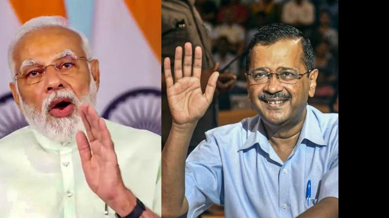 narindermodi on arvindkejriwal narindermodi on arvindkejriwal
