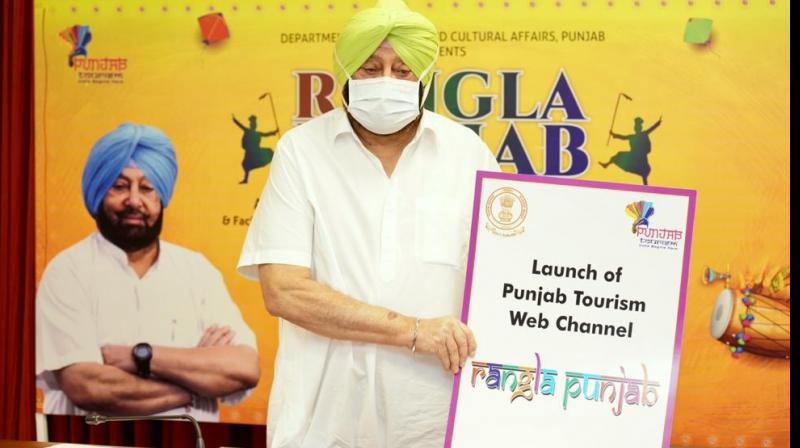 Captain Amarinder Singh launched Web channel ‘Rangla Punjab’