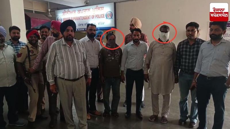Bathinda Vigilance arrests ANTF assistant police officer while taking bribe Bathinda Vigilance arrests ANTF assistant police officer while taking bribe