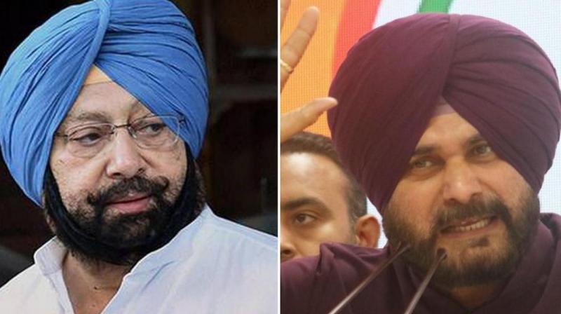 captain amarinder singh , Navjot Singh Sidhu