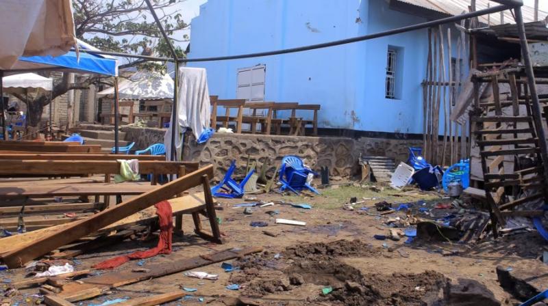 Several killed in DR Congo church bomb attack Several killed in DR Congo church bomb attack